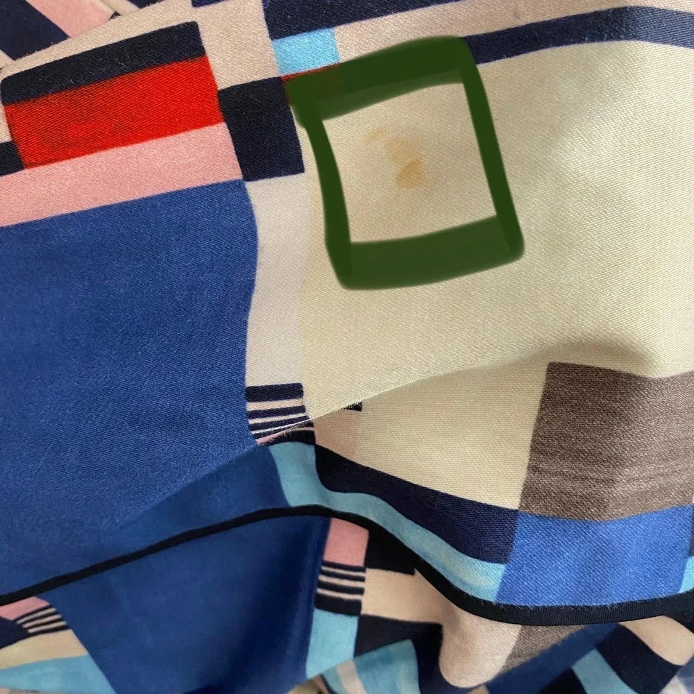 Lela Rose‎ Abstract Geometric Print Colorful Dress - Picture 12 of 12